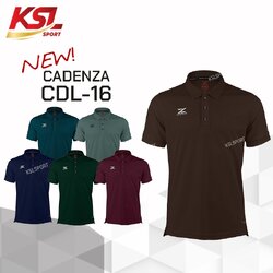 ใหม่!! เสื้อโปโลพรีเมี่ยมคอปก CADENZA (คาเดนซ่า) รุ่น CDL-16 สีชุดที่ 3
