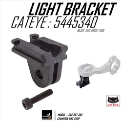 ขาจับไฟหน้าจักรยาน CATEYE : 5445340 CATEYE LIGHT BRACKET FIT ON GOPRO MOUNT