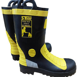 รองเท้าดับเพลิง (FIRE BOOTS) ยี่ห้อ ST รุ่น STFB10