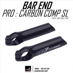 บาร์เอนคาร์บอนโปร PRO : CARBON COMPOSITE SL BAR ENDS
