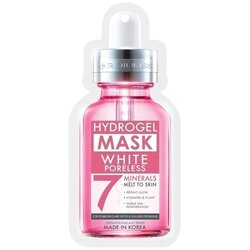 Rojukiss White Poreless Hydrogel Mineral Mask 25 ml. โรจูคิส ไวท์ พอร์เลส ไฮโดรเจล มิเนอรัล มาส์ก7 25 มล. สำหรับผิวหมองคล้ำ จุดด่างดำแก้ยาก 1 ซอง