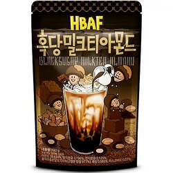 (ห่อใหญ่) Tom's Farm Honey Butter Almond #Honey Butter Almond อัลมอนด์เกาหลี ทอมส์ ฮันนี่ บัตเตอร์ ขนมถั่วอัลมอนด์ อัลมอนด์อบสไตล์เกาหลี Toms HBAF อัลมอนด์อบรสชานมผสมน้ำตาลทรายแดง 190g