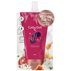 Cathy Doll Jet Set Go Perfume Lotion โลชั่นน้ำหอม เคที่ดอลล์ เจ็ตเซตโกเพอร์ฟูมโลชั่น แบบซอง ขนาด 40 ml.