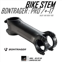 คอแฮนด์จักรยาน -17องศา BONTRAGER : PRO STEM -+17°