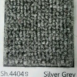 พรมทอสีเทา รหัสสี SH4404s silver grey ราคา ตร.หลาละ 300 บาท รุ่นนี้ สีพื้น ไม่มีลายค่ะ