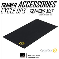 เสื่อรองเทรนเนอร์ CYCLEOPS : TRAINING MAT FOR BIKE
