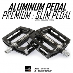 บันไดจักรยาน PREMIUM : ALUMINUM SLIM PEDAL