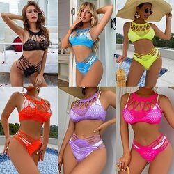 K141 ชุดตาข่าย มาในแบบ2ชิ้นบนล่าง ประกอบไปด้วยเสื้อบราและกางเกงในดีไซน์สวยๆตามรูปถ่ายสินค้าจริงเลยค่ะ