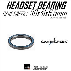 ลูกปืนคอจักรยาน 30x41x6.5mm CANE CREEK BEARING : 30x41x6.5mm HEADSET BEARING