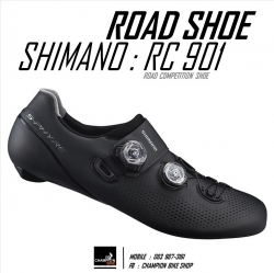 รองเท้าเสือหมอบ SHIMANO : RC901 ROAD SHOE