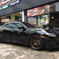 Civic FC + Rays RE30 18*8.5+40 5-114.3