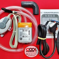 ปั๊มเดรนแอร์ ปั๊มชู้ท กาลักน้ำ ยี่ห้อ Sauermann รุ่น Si-33