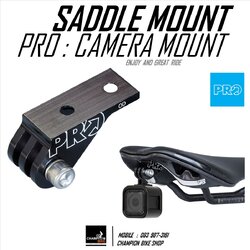 ขายึดกล้องGOPROติดใต้เบาะ PRO : ACTION CAMERA MOUNT FOR BIKE SADDLE