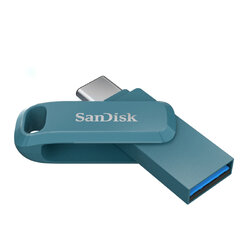 SanDisk Ultra Dual Drive Go USB Type-C (SDDDC3 Absinthe Green) หัว USB Type C - USB A Flash Drive สำหรับ iPhone15 iPadPro Android แอนดรอยด์ และ Computer คอมพิวเตอร์ (ความจุ 64GB ,128GB,256GB ,512GB) ประกัน 5 ปี