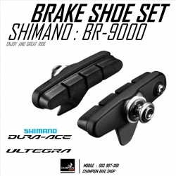 ยางเบรคเสือหมอบ SHIMANO : DURA ACE ULTEGRA BR-9000 BRAKE SHOE SET FOR RIM BRAKE