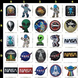 ตัวรีดแบบปัก NASA กาแลคซี่ Iron on Patch (บอกลายที่ต้องการทางแชท)
