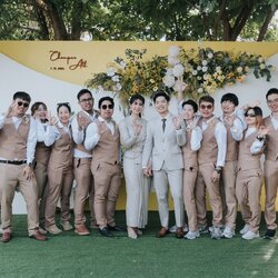 เช่า ชุดเพื่อนเจ้าบ่าว (เสื้อกั๊ก+ กางเกงขายาว)