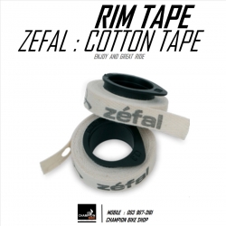 เทปรองขอบล้อจักรยาน ZEFAL : COTTON RIM TAPE BICYCLE
