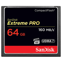 SanDisk Extreme Pro CompactFlash Memory Card 64GB (SDCFXPS_064G_X46) CF Card เมมโมรี่ แซนดิส กล้อง ถ่ายรูป กล้องDSLR ประกัน Synnex ตลอดอายุการใช้งาน