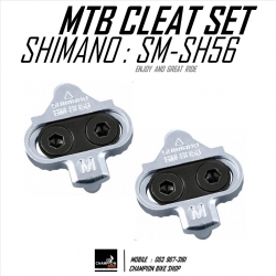 คลีทบันได คลิ๊ตเสือภูเขาชิมาโน่ คลิ๊ทชิมาโน่ SHIMANO : SM-SH56 SPD CLEAT SET