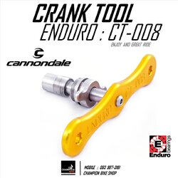 เครื่องมือถอดขาจานหน้าCANNONDALE HOLLOWGRAM ENDURO : CT-008 Cannondale Hollowgram Crankset Removal Tool