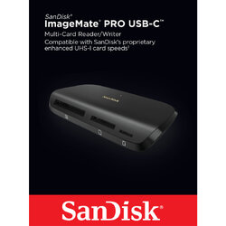SanDisk ImageMate PRO USB-C Card Reader การ์ด รีดเดอร์ SDDR-A631-GNGNN ตัวอ่านการ์ดรีดเดอร์ 3ช่อง MicroSD, SDCard, CF Card