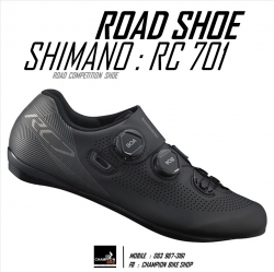 รองเท้าเสือหมอบ SHIMANO : RC701 ROAD SHOE