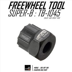 ลูกบล็อคถอด-ใส่เฟืองเกียร์หลังจักรยาน SUPER-B : TB-1045 CASSETTE SPROKET REMOVER TOOL