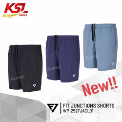 Fit Junction กางเกงขขาสั้น ผ้าร่ม รุ่น Fit Junction Shorts (WP-252FJACL01) ใส่สบาย ระบายอากาศได้ดี สีดำ/กรมท่า