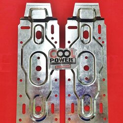 แผ่นยึดหลังคอยล์เย็น แบบติดผนัง 2 อัน/ชุด