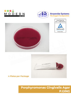 Porphyromonas Gingivalis Agar – P.GING, 4 plates per package (Pre-Order)