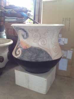 กระถางลายช้าง