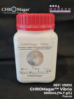 CHROMagar™ Vibrio, 5000mL (373.5 กรัม) 74.7g/L