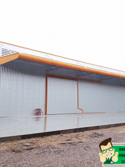 สร้างโกดัง บางสะพาน ประจวบคีรีขันธ์