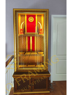 โม เฟรมมิ่ง สวนผัก ตู้พระมีไฟ A2