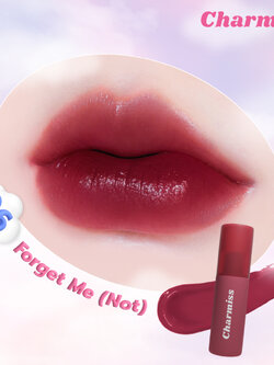 Charmiss Show Me Your Charm Airy Kiss Tint #06 Forget Me (Not) ลิปแมทท์ปากละมุน เบานุ่มเหมือนจุ๊บเมฆ เนื้อแอร์มูส สูตรแมทท์ สี 06 Forget Me (Not) สีแดงเบอร์กันดี้