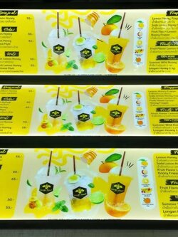 #ป้ายไฟสลิม #ป้ายเมนูบอร์ด