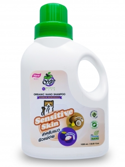 แชมพู สาหรับแมว (มังคุด+มะพร้าว) ขนาด 1000 ml.