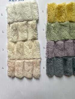 M329-9139 ผ้าขนนุ่มสองหน้าบุเฟอร์นิเจอร์ ผ้าหุ้มโซฟา ผ้าชักร่อง 2 ซม ผ้าพรมปูพื้น ผ้าขนตกแต่งห้อง ผ้าขนทำเสื้อหนาว หน้า 160 ซม