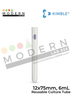 12x75mm, 6mL หลอดทดลองแบบใช้ซ้ำ / REUSABLE CULTURE TUBES