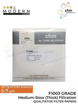 กระดาษกรอง เบอร์ 3 / F1003 Grade 5-7μm Qualitative Filter Paper, CHM