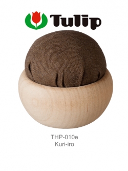 หมอนปักเข็มหมุด Tulip Kuri-iro THP010e สีน้ำตาลธรรมชาติ