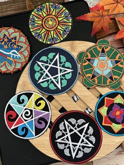 ดวงดาว ยิปซี โบฮีเมี่ยน ตัวรีดติดเสื้อ อาร์มปัก ตกแต่งเสื้อผ้า หมวก กระเป๋า ยีนส์