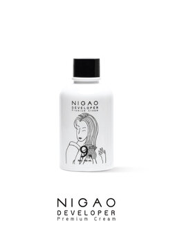 Nigao Developer Premium Cream 9% 150 ml. นิกาโอะ ดีเวลลอปเปอร์ พรีเมี่ยม ครีม ไฮโดรเจน 9 % 150 มล. ทำให้สีผมสว่างขึ้น 2 – 3 ระดับ