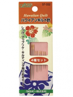 โควเวอร์ Clover 57-332เข็มHawaiian Quiltบรรจุ8เล่ม