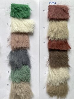 M357 ผ้าขนเฟอร์ยาว Little Fox ผ้าบุเฟอร์นิเจอร์ ผ้าหุ้มโซฟา ผ้าพรมปูพื้น ผ้าขนตกแต่งห้อง ผ้าขนทำเสื้อหนาว ผ้าคลุุม ผ้าแฟนซี หน้ากว้าง 180 ซม ผ้าพรมปูพื้น ผ้าขนตกแต่งห้อง ตกแต่งคอนโด ผ้าขนทำตุ๊กตา ผ้าขนงานพรีเมี่ยม