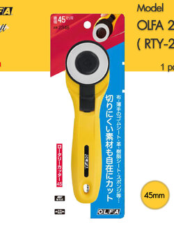Olfa RTY-2/G Olfa 234B เครื่องตัดโรตารี่ใบสแตนเลส 45 มม.ราคาส่ง ของแท้จากญี่ปุ่น