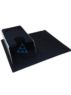 ที่รองเทมเปอร์ size L (สีดำ)