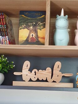 งานป้ายอักษรไม้ไดคัท ป้ายไม้สน