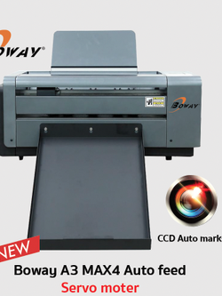 เครื่องไดคัทสติ๊กเกอร์ Boway A3 MAX 4 Auto feed (Servo moter)